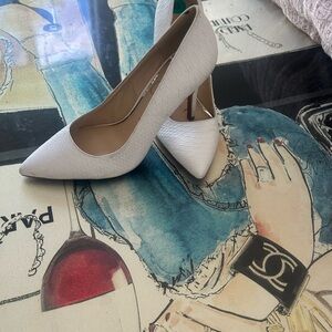 Elegant White Women's Heels